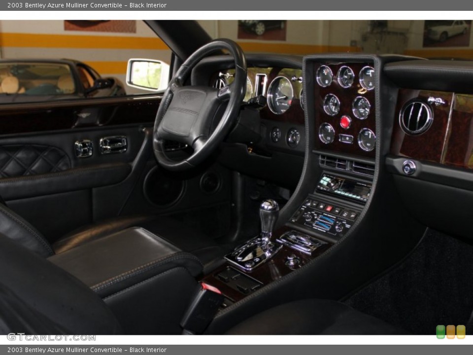 Black Interior Dashboard for the 2003 Bentley Azure Mulliner Convertible #72769583