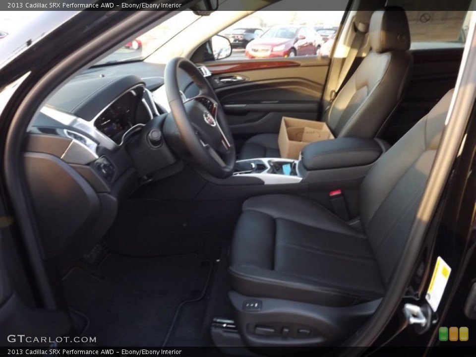Ebony/Ebony Interior Photo for the 2013 Cadillac SRX Performance AWD #72773068