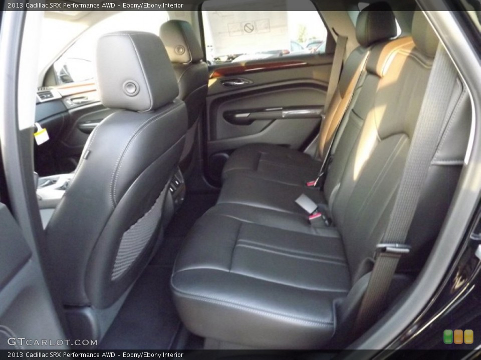 Ebony/Ebony Interior Photo for the 2013 Cadillac SRX Performance AWD #72773119