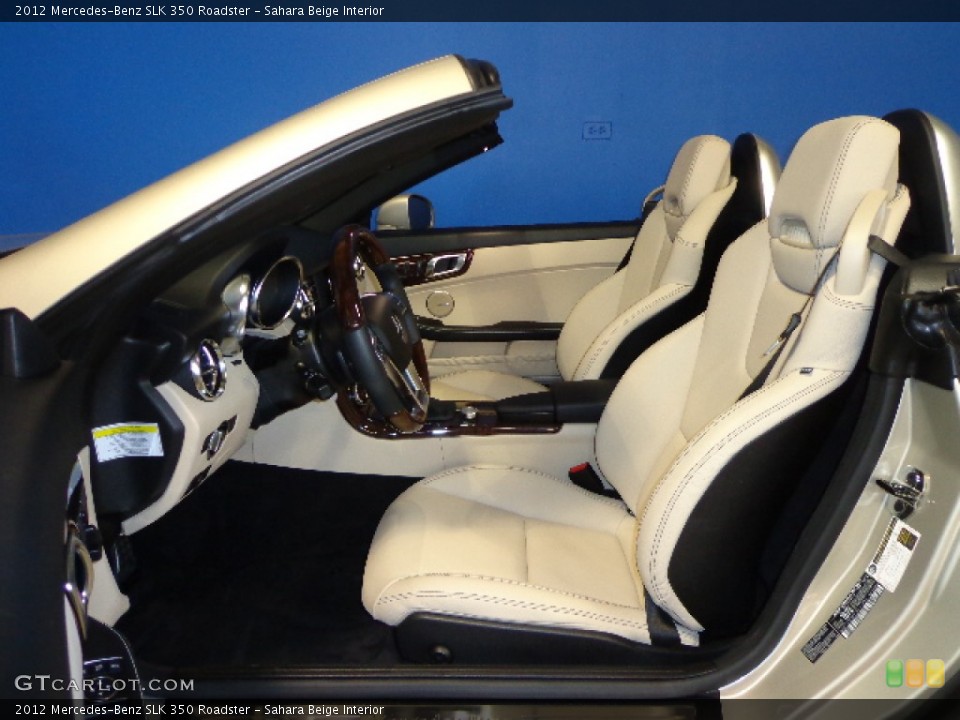 Sahara Beige Interior Front Seat for the 2012 Mercedes-Benz SLK 350 Roadster #72773431