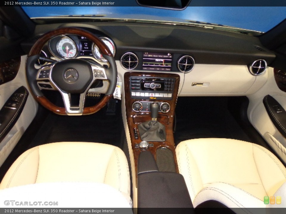 Sahara Beige Interior Dashboard for the 2012 Mercedes-Benz SLK 350 Roadster #72773489