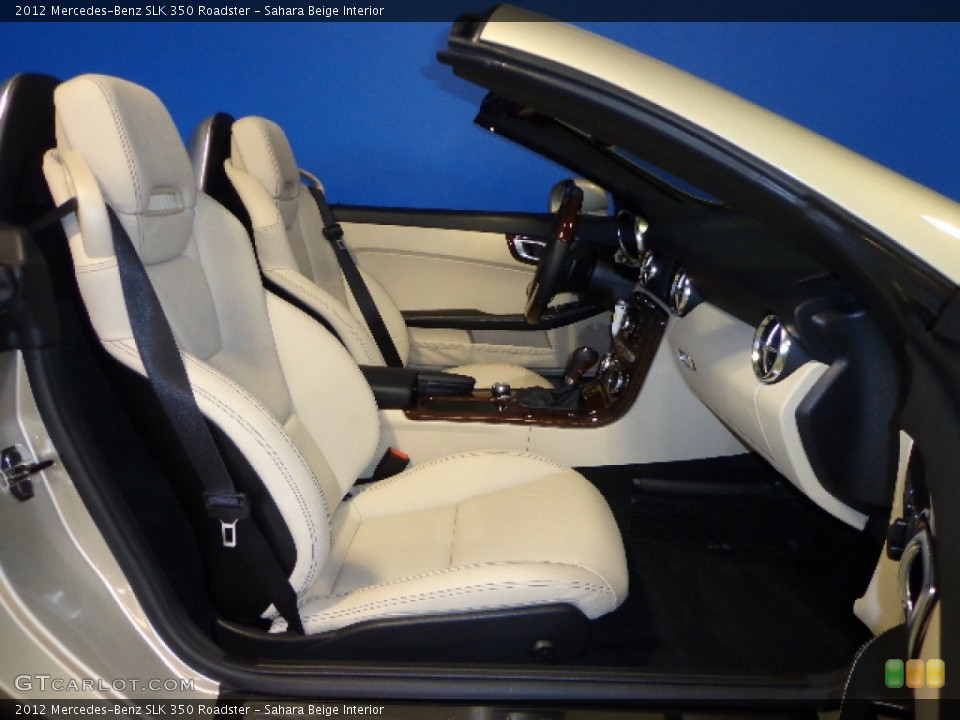 Sahara Beige Interior Front Seat for the 2012 Mercedes-Benz SLK 350 Roadster #72773674