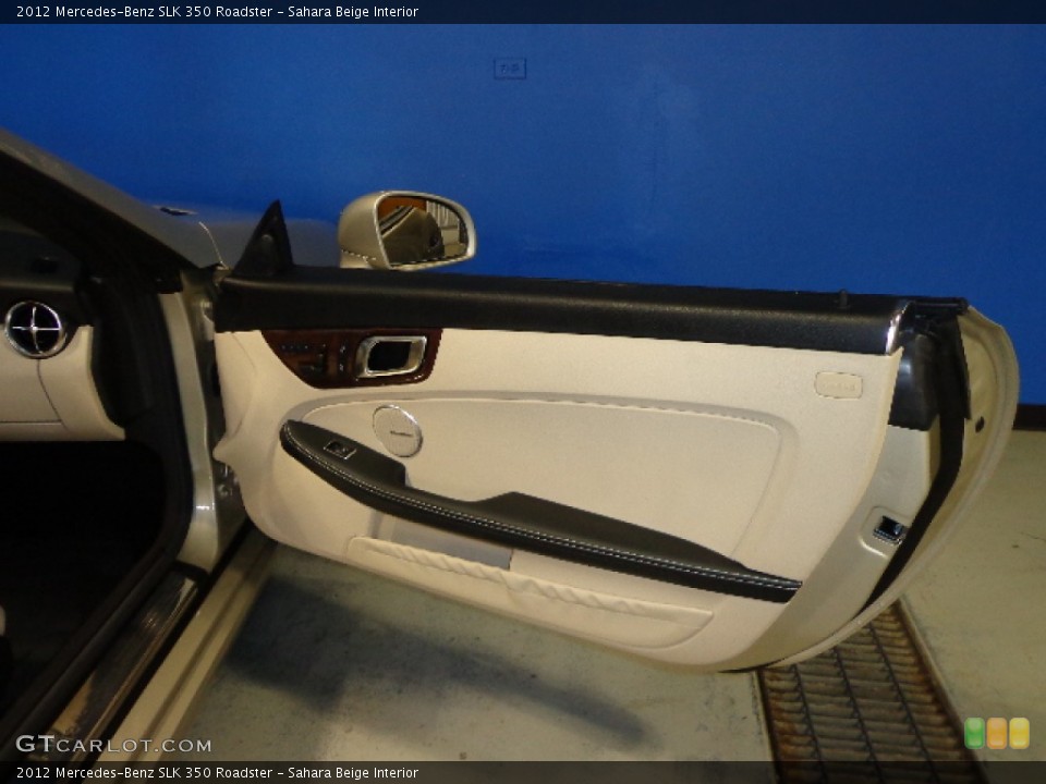 Sahara Beige Interior Door Panel for the 2012 Mercedes-Benz SLK 350 Roadster #72773704