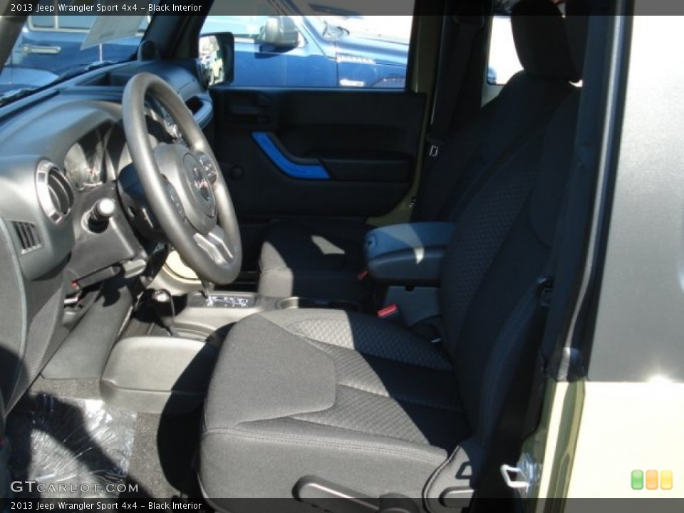 Black Interior Photo for the 2013 Jeep Wrangler Sport 4x4 #72776506