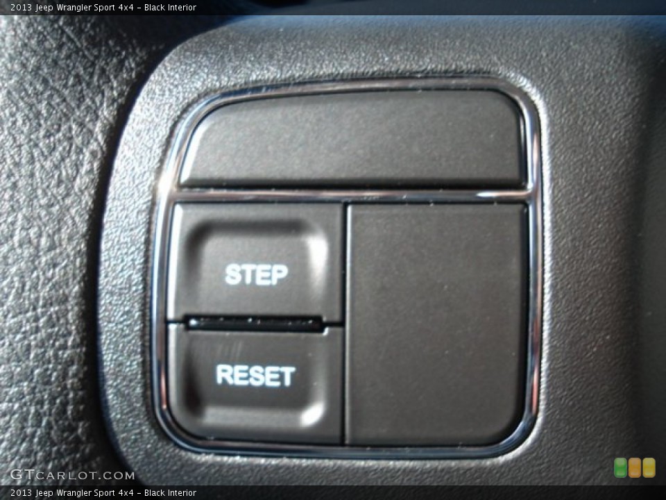 Black Interior Controls for the 2013 Jeep Wrangler Sport 4x4 #72776662