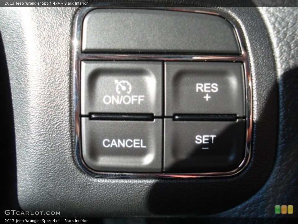 Black Interior Controls for the 2013 Jeep Wrangler Sport 4x4 #72776686