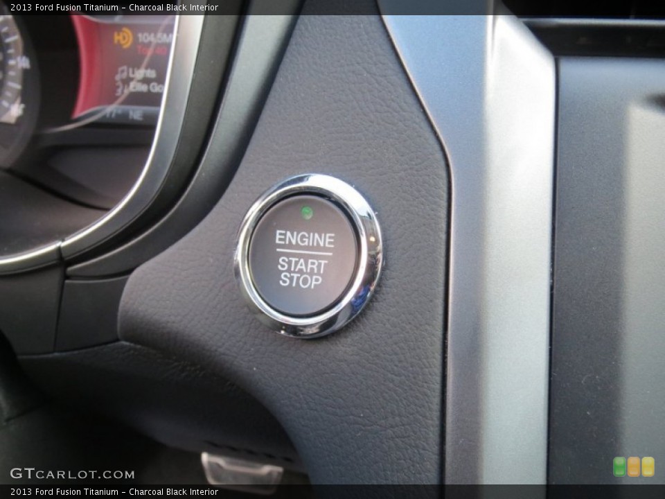 Charcoal Black Interior Controls for the 2013 Ford Fusion Titanium #72777844