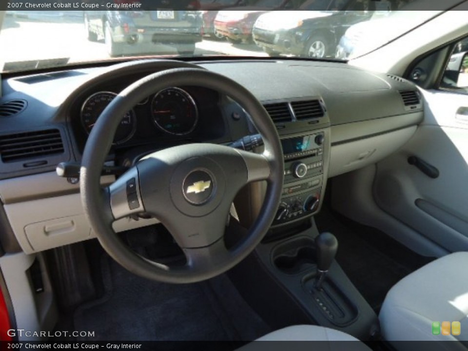 Gray Interior Prime Interior for the 2007 Chevrolet Cobalt LS Coupe #72778895