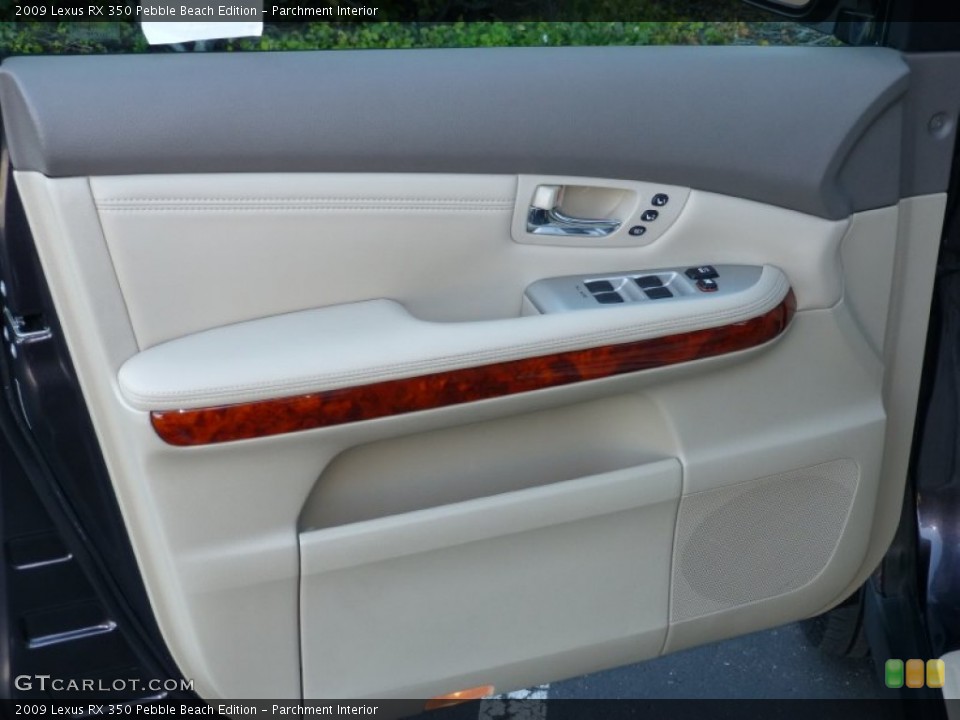 Parchment Interior Door Panel for the 2009 Lexus RX 350 Pebble Beach Edition #72779080