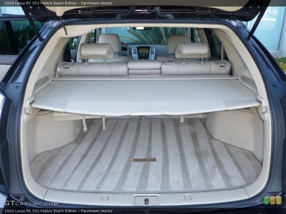Parchment Interior Trunk for the 2009 Lexus RX 350 Pebble Beach Edition #72779224