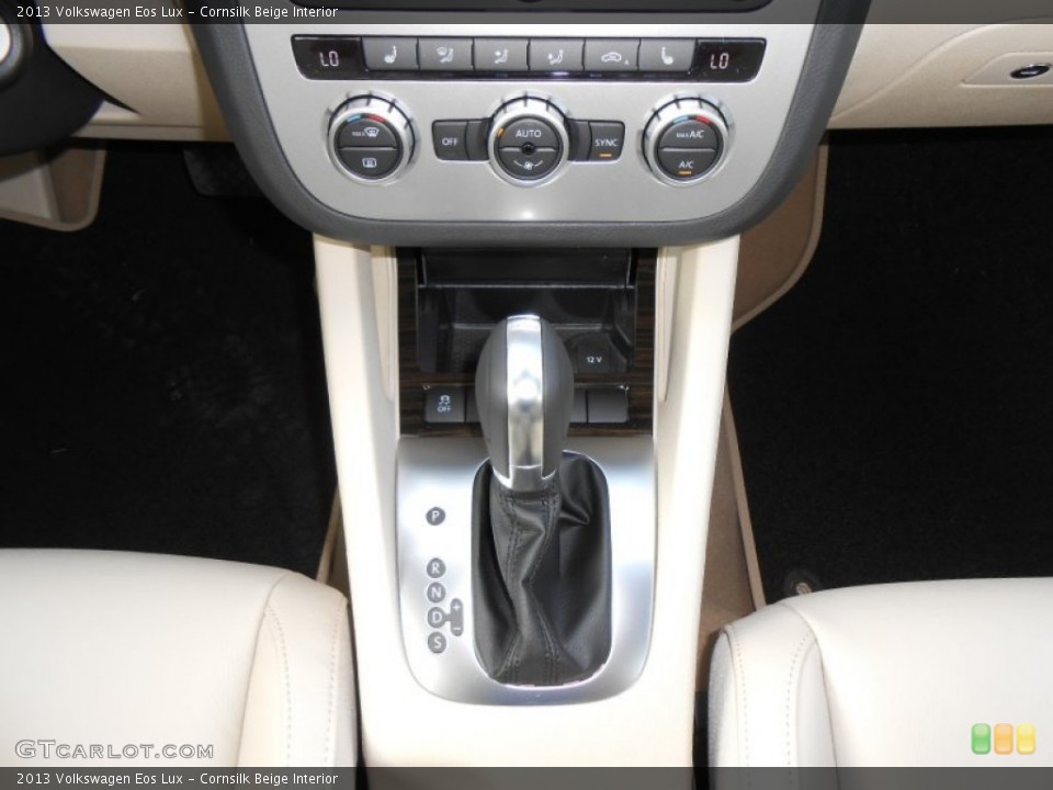 Cornsilk Beige Interior Transmission for the 2013 Volkswagen Eos Lux #72780787