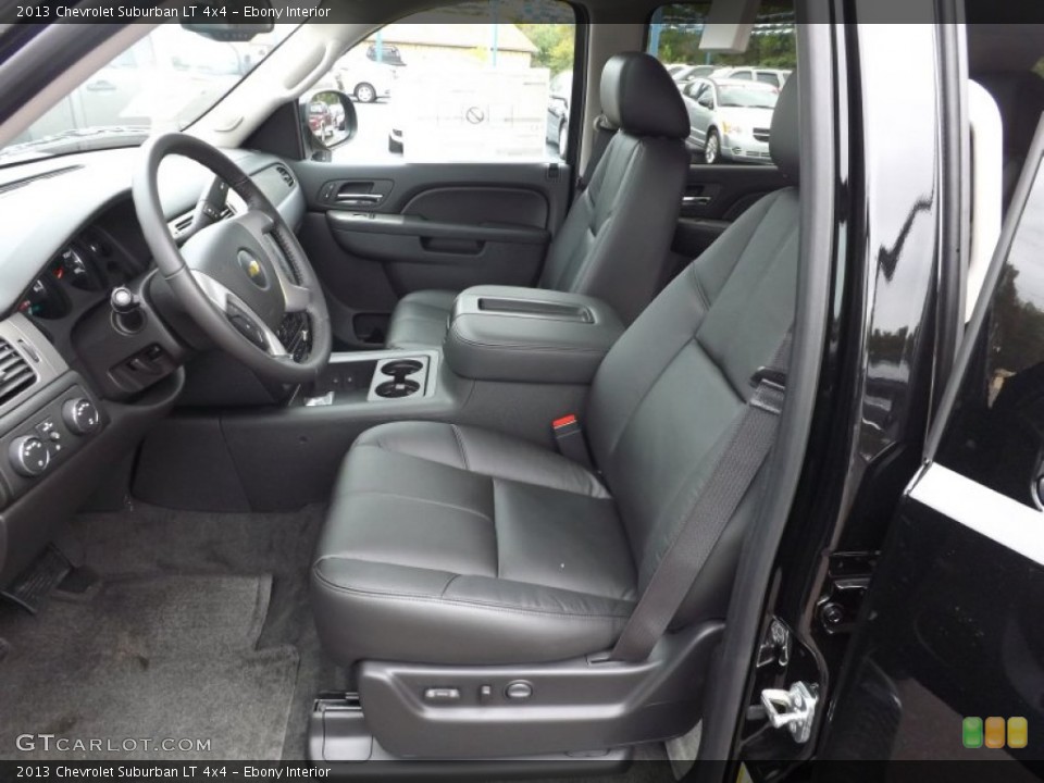 Ebony Interior Photo for the 2013 Chevrolet Suburban LT 4x4 #72780865