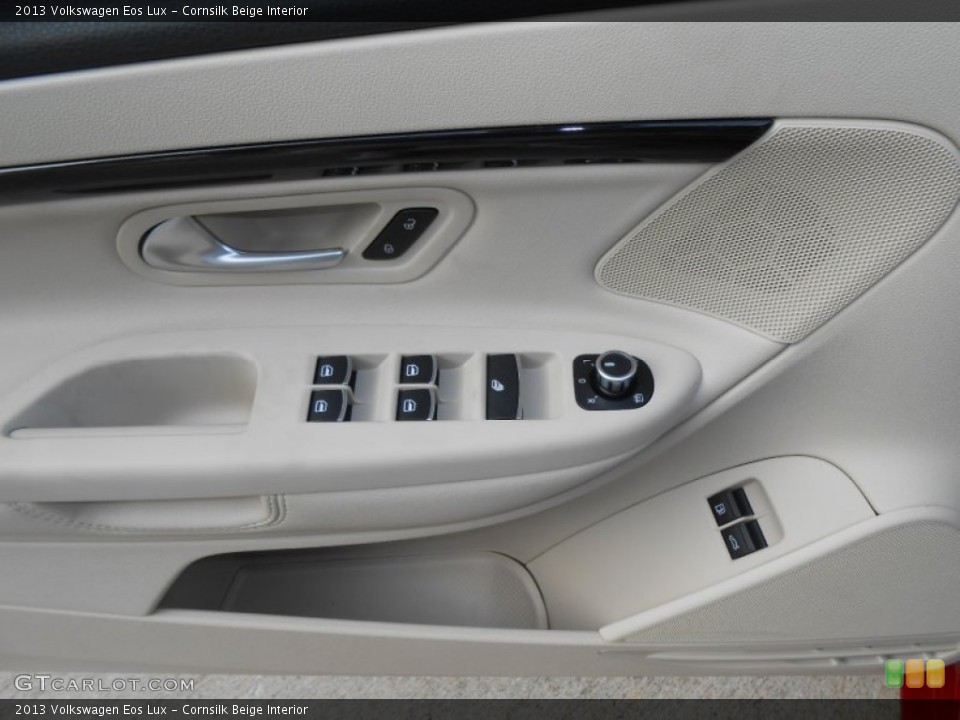 Cornsilk Beige Interior Controls for the 2013 Volkswagen Eos Lux #72780871