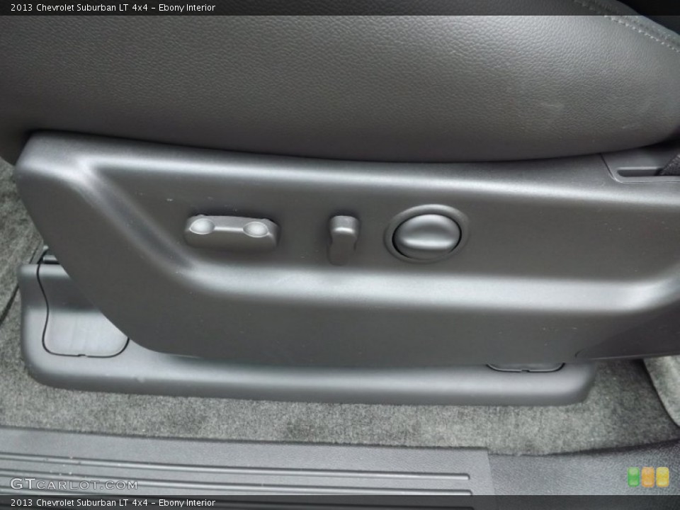 Ebony Interior Front Seat for the 2013 Chevrolet Suburban LT 4x4 #72780892
