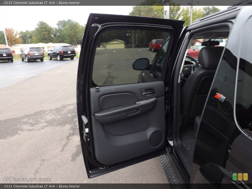 Ebony Interior Door Panel for the 2013 Chevrolet Suburban LT 4x4 #72781024