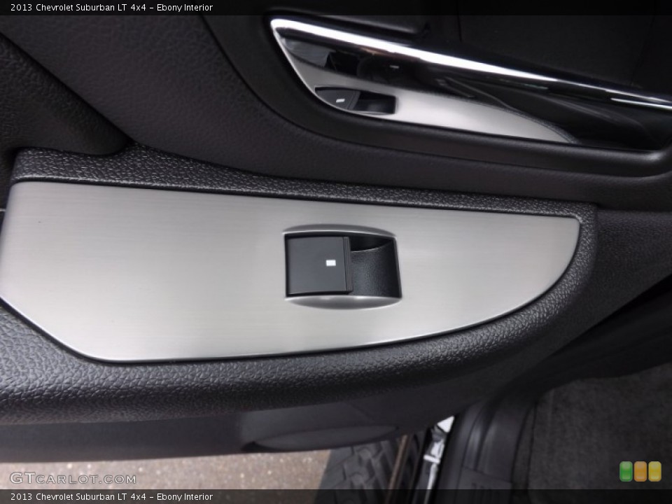 Ebony Interior Controls for the 2013 Chevrolet Suburban LT 4x4 #72781051