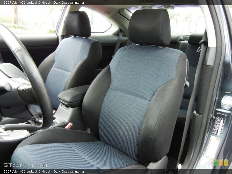 Dark Charcoal Interior Front Seat for the 2007 Scion tC  #72781702