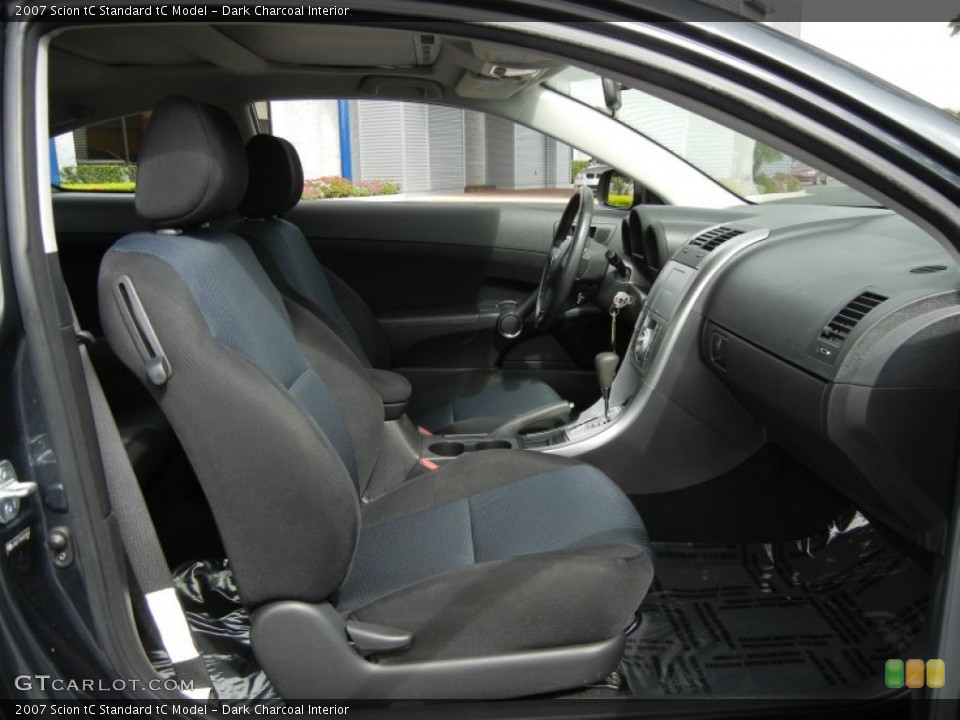 Dark Charcoal Interior Photo for the 2007 Scion tC  #72781806
