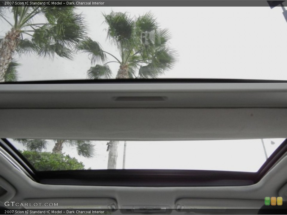 Dark Charcoal Interior Sunroof for the 2007 Scion tC  #72781854