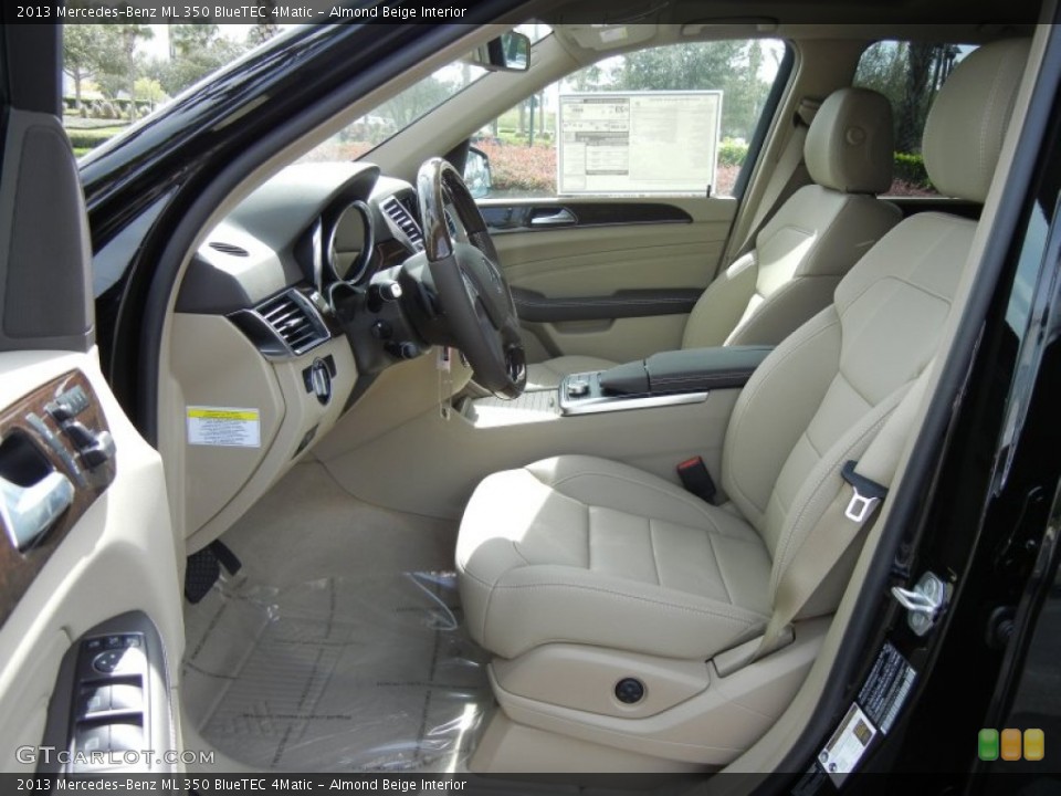 Almond Beige Interior Photo for the 2013 Mercedes-Benz ML 350 BlueTEC 4Matic #72783425