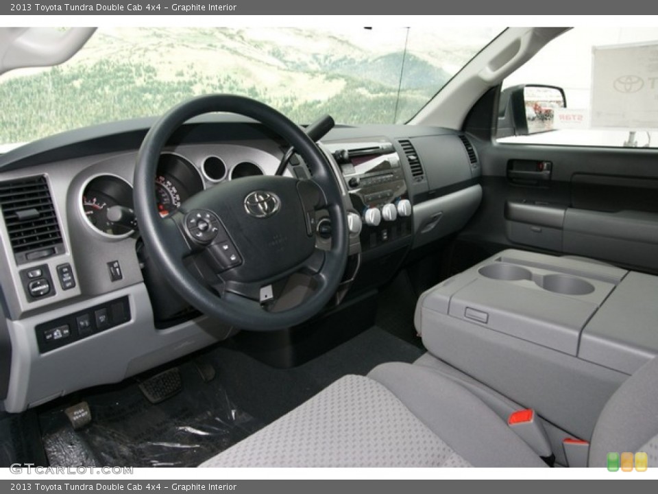 Graphite Interior Prime Interior for the 2013 Toyota Tundra Double Cab 4x4 #72784100