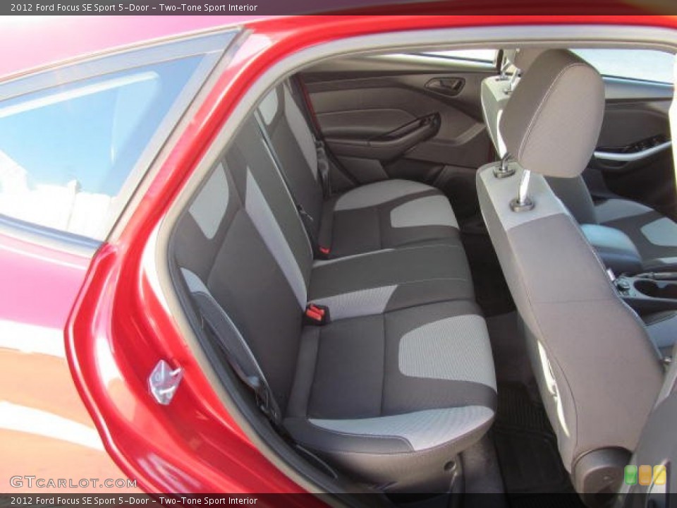 Two-Tone Sport Interior Rear Seat for the 2012 Ford Focus SE Sport 5-Door #72787843