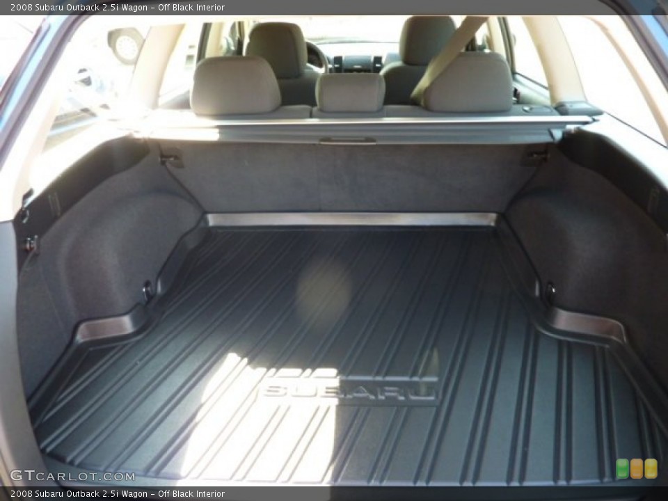 Off Black Interior Trunk for the 2008 Subaru Outback 2.5i Wagon #72792423