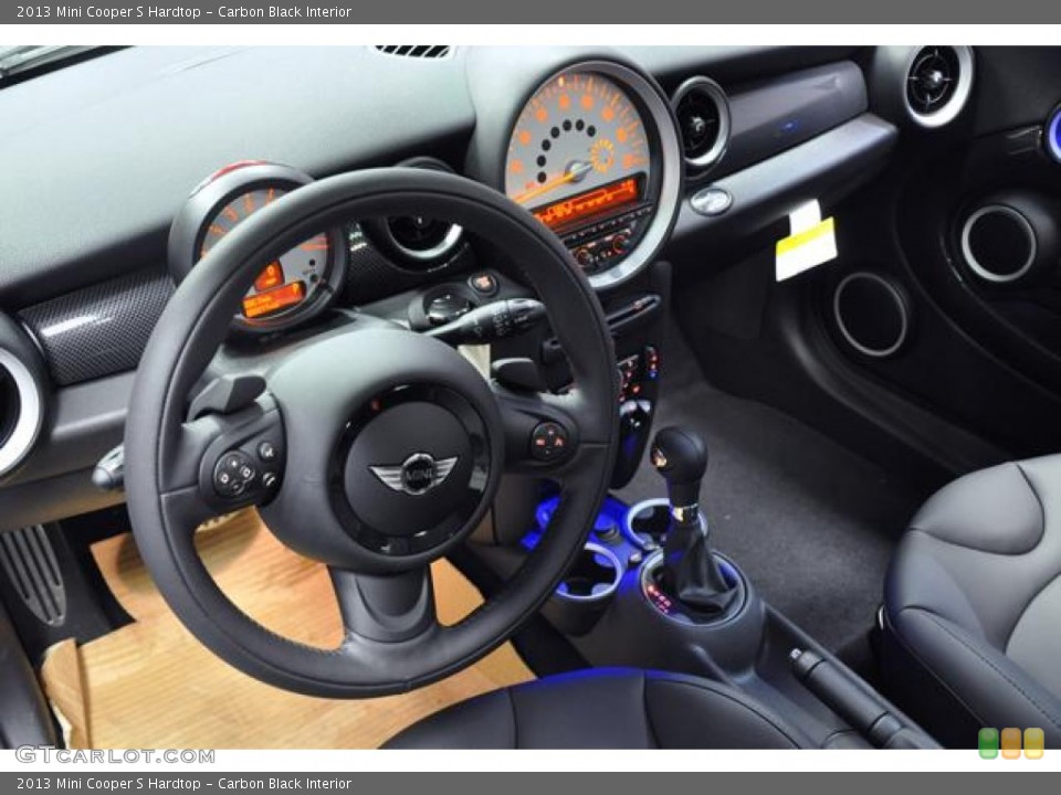 Carbon Black Interior Photo for the 2013 Mini Cooper S Hardtop #72794188