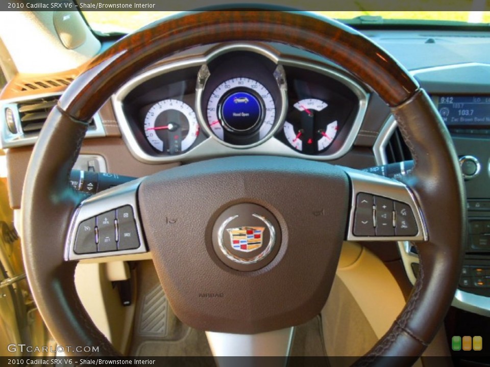 Shale/Brownstone Interior Steering Wheel for the 2010 Cadillac SRX V6 #72797825