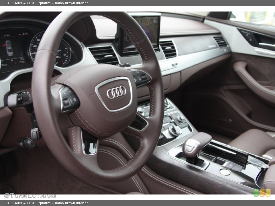 Balao Brown Interior Dashboard for the 2012 Audi A8 L 4.2 quattro #72800617