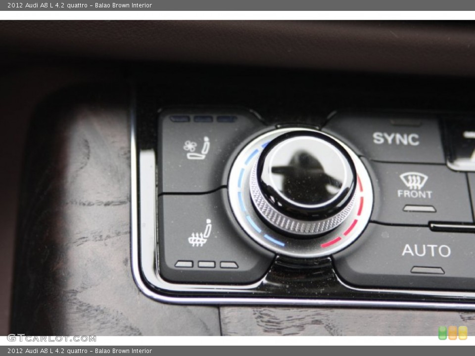 Balao Brown Interior Controls for the 2012 Audi A8 L 4.2 quattro #72800806