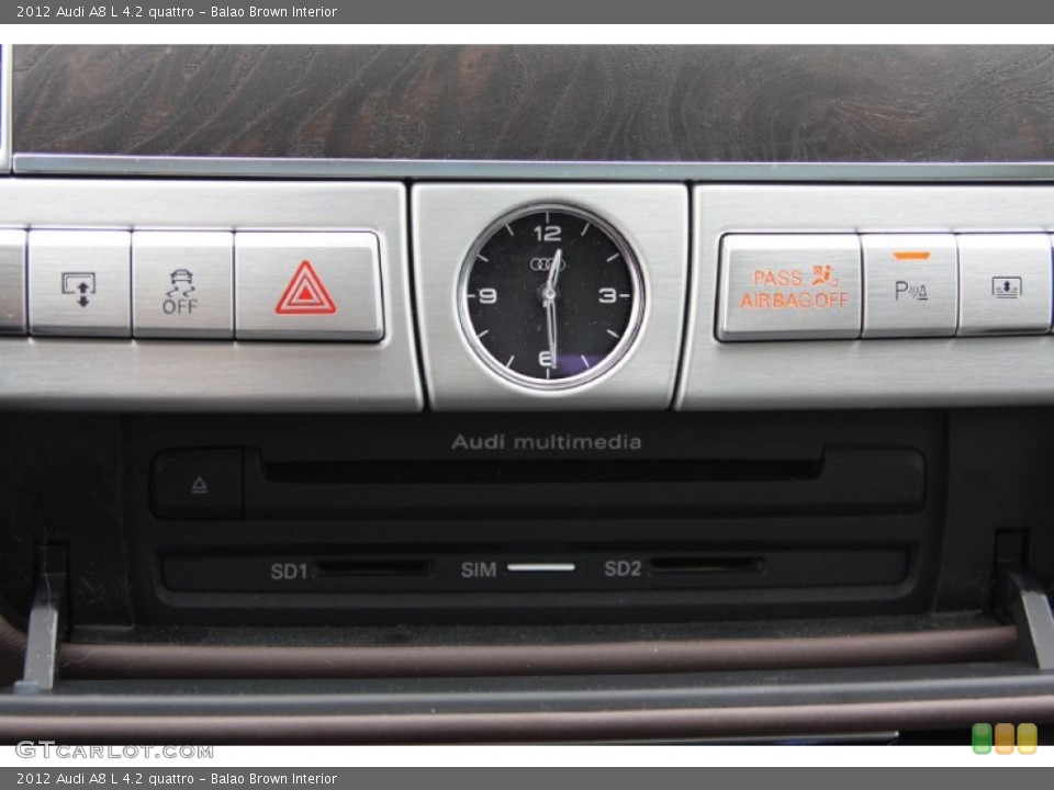 Balao Brown Interior Controls for the 2012 Audi A8 L 4.2 quattro #72800824