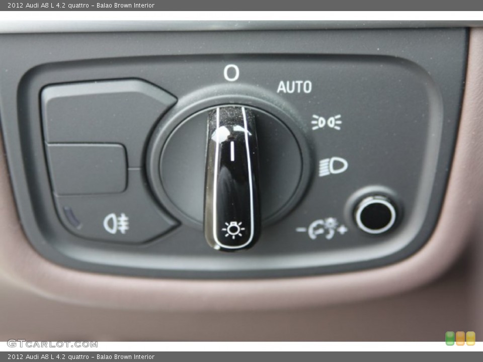 Balao Brown Interior Controls for the 2012 Audi A8 L 4.2 quattro #72801167