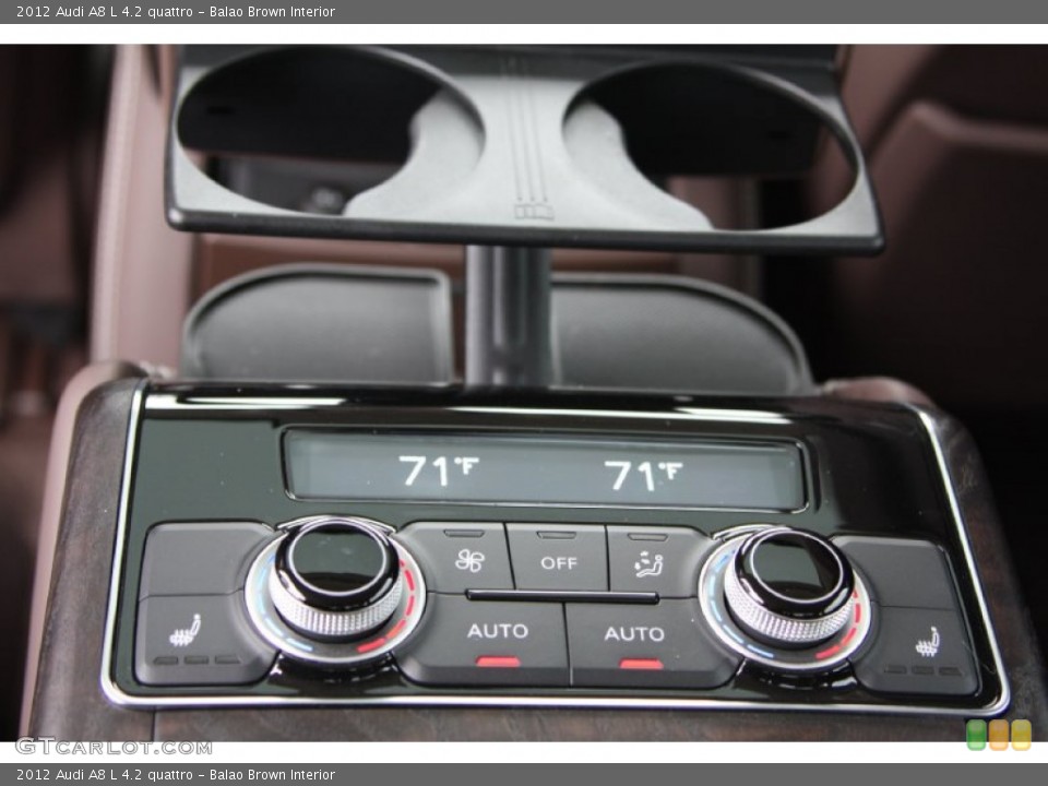 Balao Brown Interior Controls for the 2012 Audi A8 L 4.2 quattro #72801313