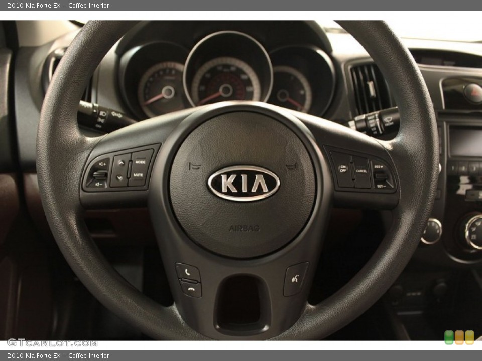 Coffee Interior Steering Wheel for the 2010 Kia Forte EX #72804361