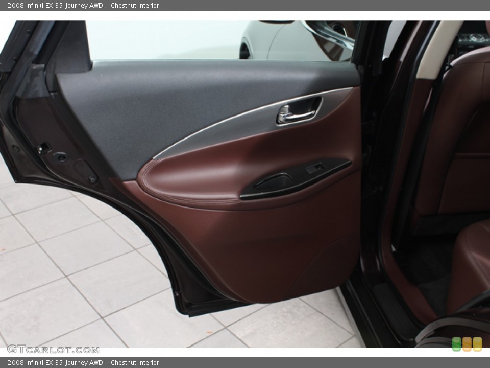 Chestnut Interior Door Panel for the 2008 Infiniti EX 35 Journey AWD #72804522