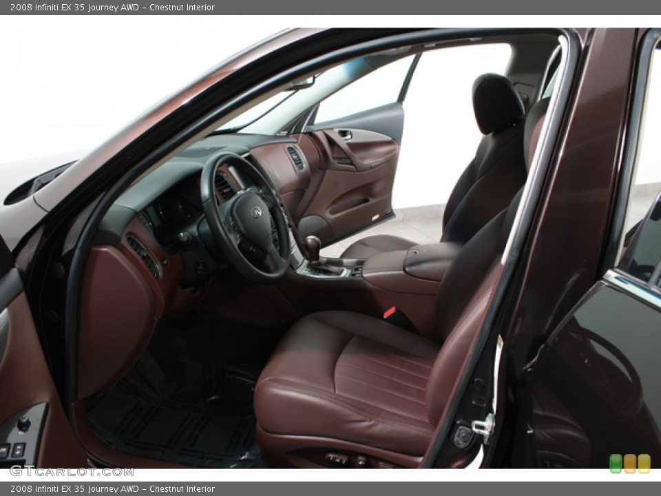 Chestnut Interior Photo for the 2008 Infiniti EX 35 Journey AWD #72804619
