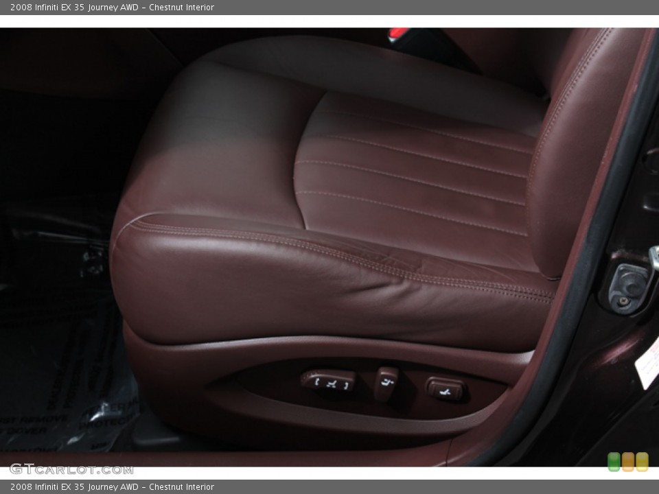 Chestnut Interior Front Seat for the 2008 Infiniti EX 35 Journey AWD #72804673