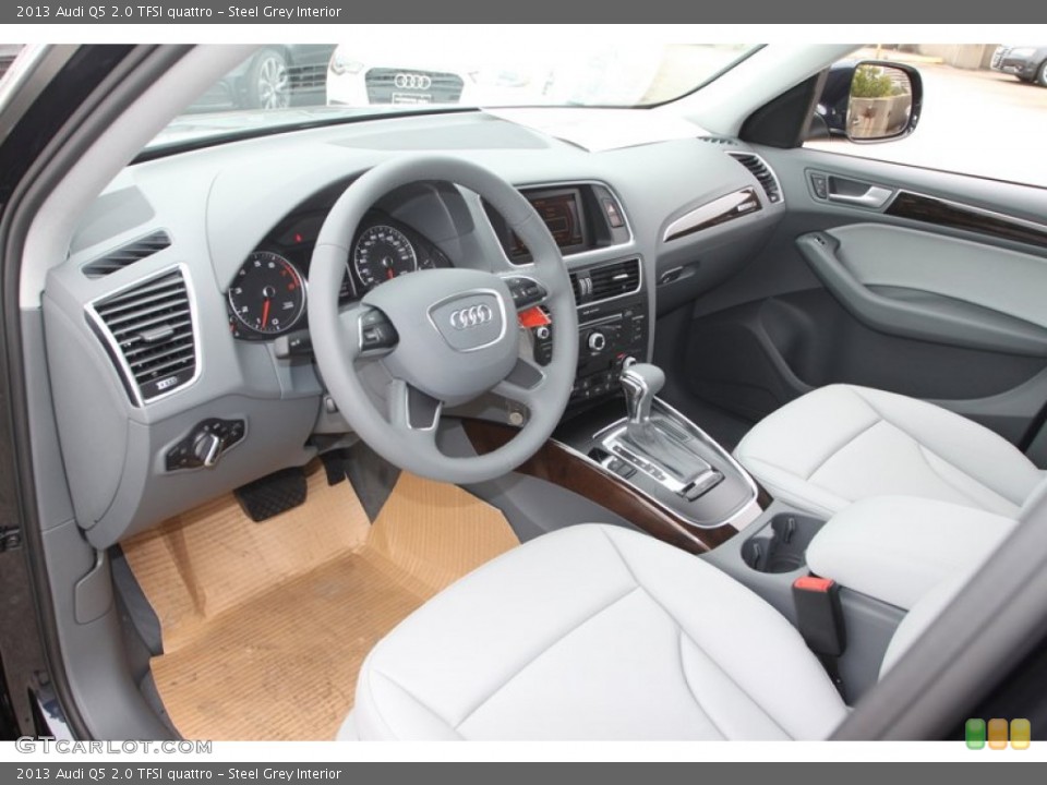 Steel Grey Interior Prime Interior for the 2013 Audi Q5 2.0 TFSI quattro #72806413