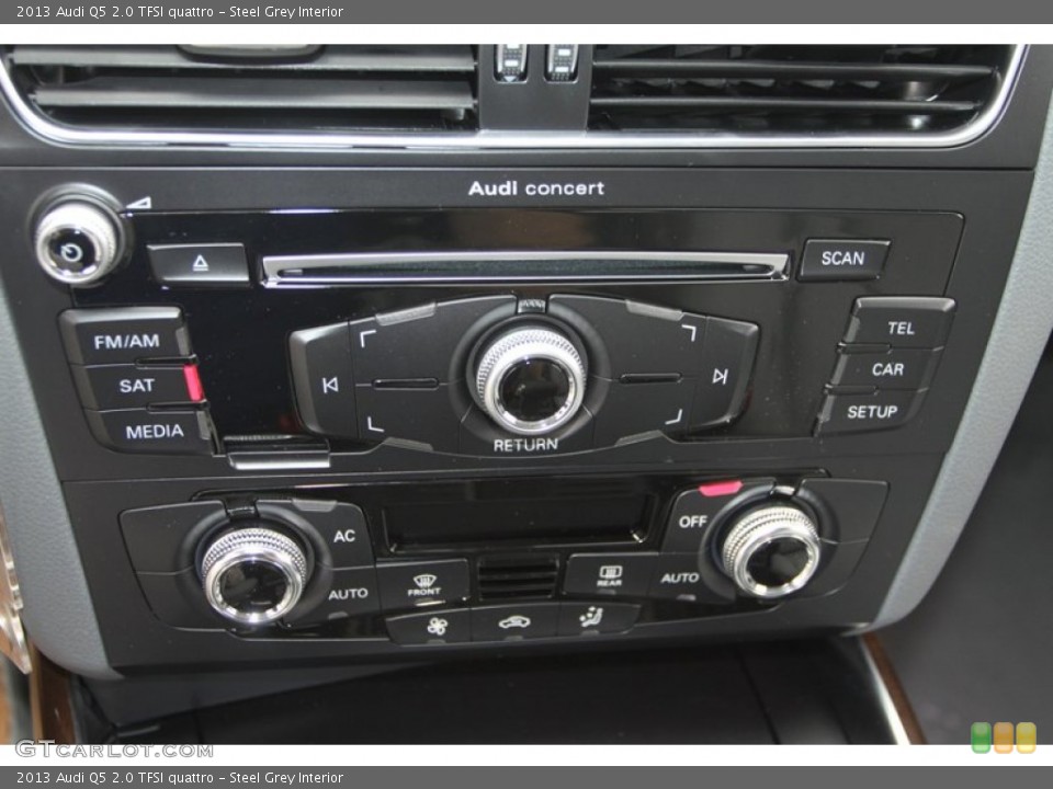 Steel Grey Interior Controls for the 2013 Audi Q5 2.0 TFSI quattro #72806554