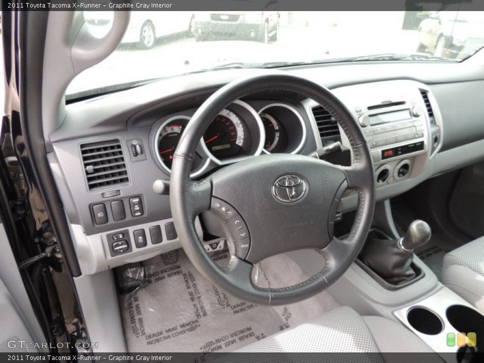 Graphite Gray Interior Photo for the 2011 Toyota Tacoma X-Runner #72811813