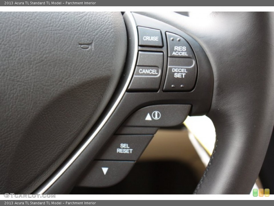 Parchment Interior Controls for the 2013 Acura TL  #72812749