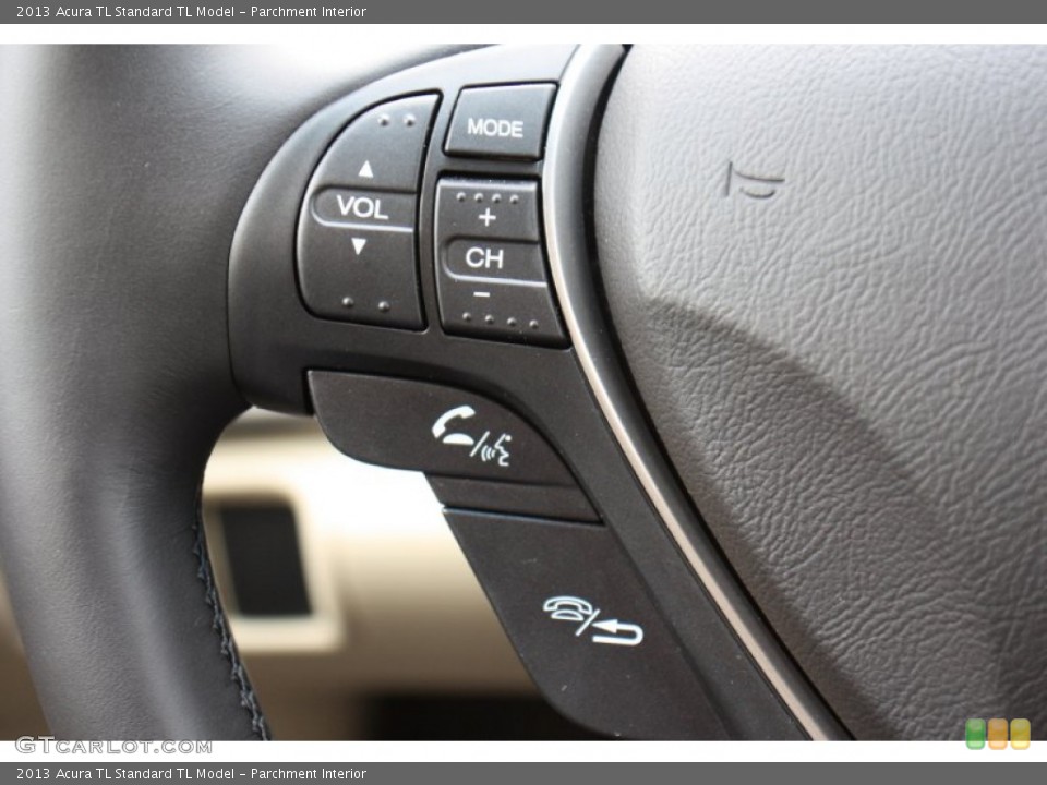 Parchment Interior Controls for the 2013 Acura TL  #72812767
