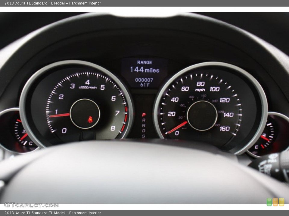 Parchment Interior Gauges for the 2013 Acura TL  #72812788