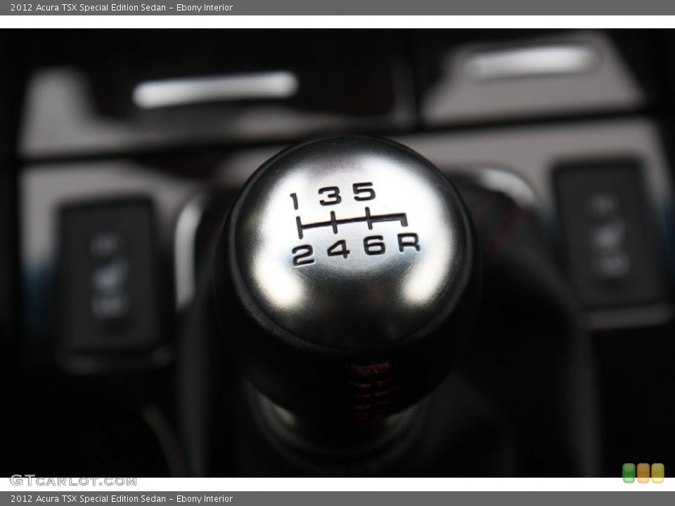Ebony Interior Transmission for the 2012 Acura TSX Special Edition Sedan #72813320