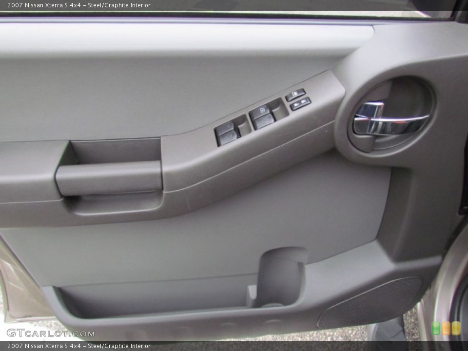 Steel/Graphite Interior Door Panel for the 2007 Nissan Xterra S 4x4 #72815854
