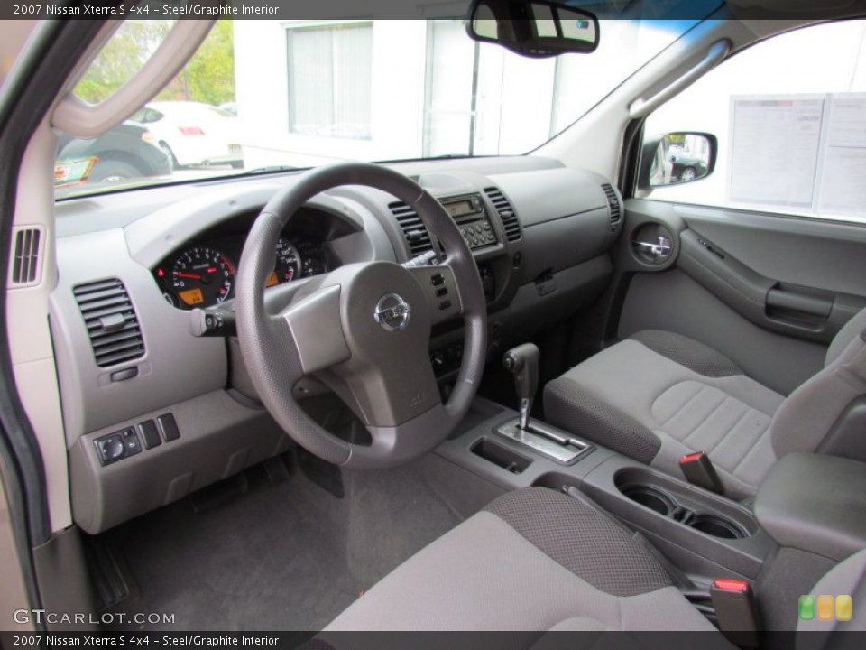 Steel/Graphite Interior Prime Interior for the 2007 Nissan Xterra S 4x4 #72815875