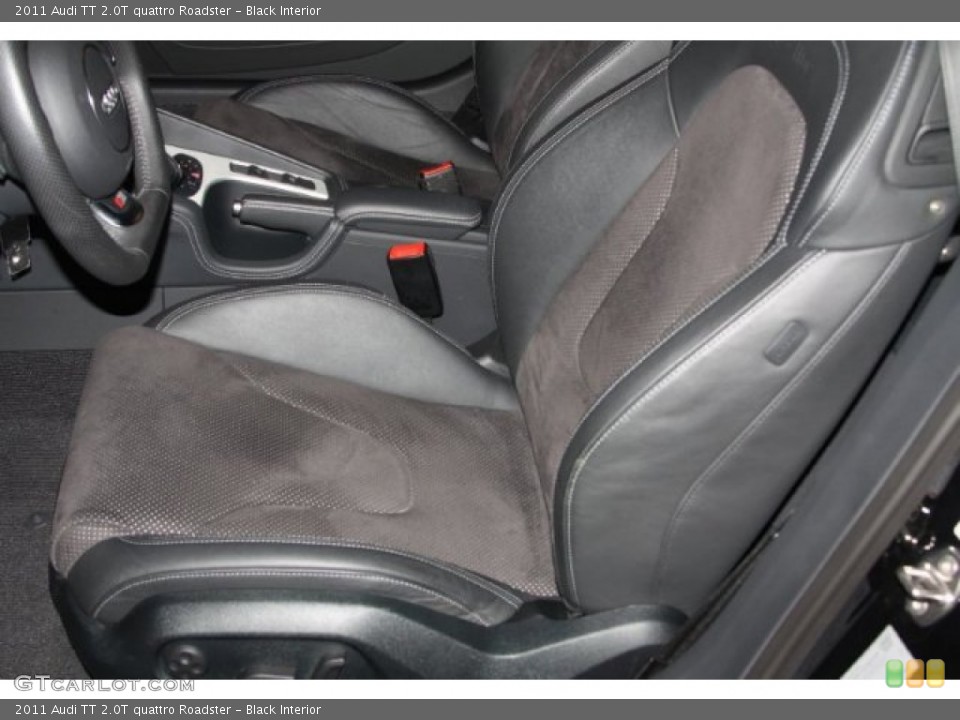 Black Interior Front Seat for the 2011 Audi TT 2.0T quattro Roadster #72818065