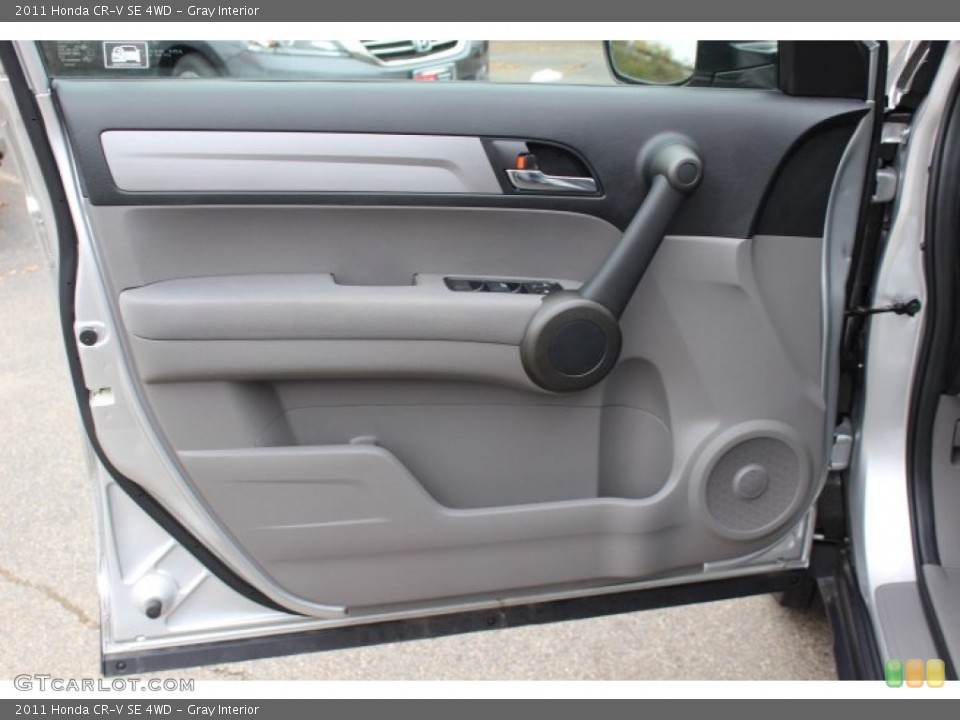 Gray Interior Door Panel for the 2011 Honda CR-V SE 4WD #72819232