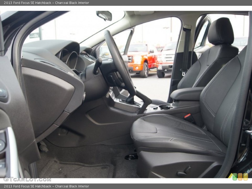 Charcoal Black Interior Front Seat for the 2013 Ford Focus SE Hatchback #72821325